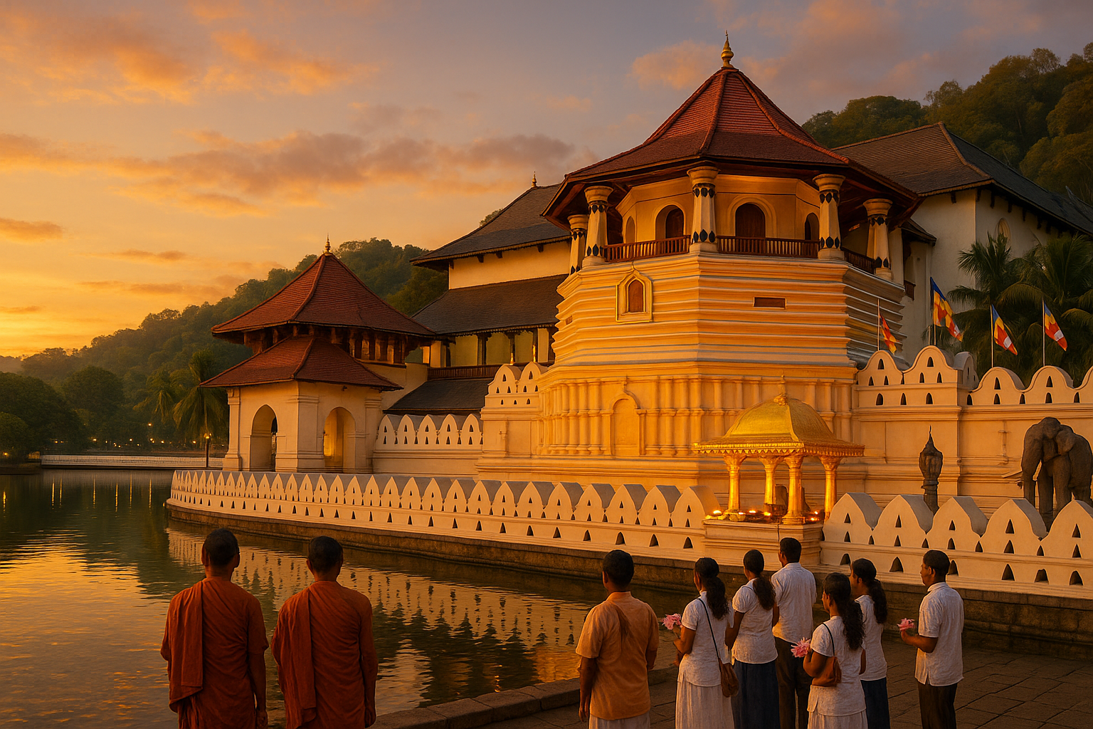 Sigiriya Rock skyline
